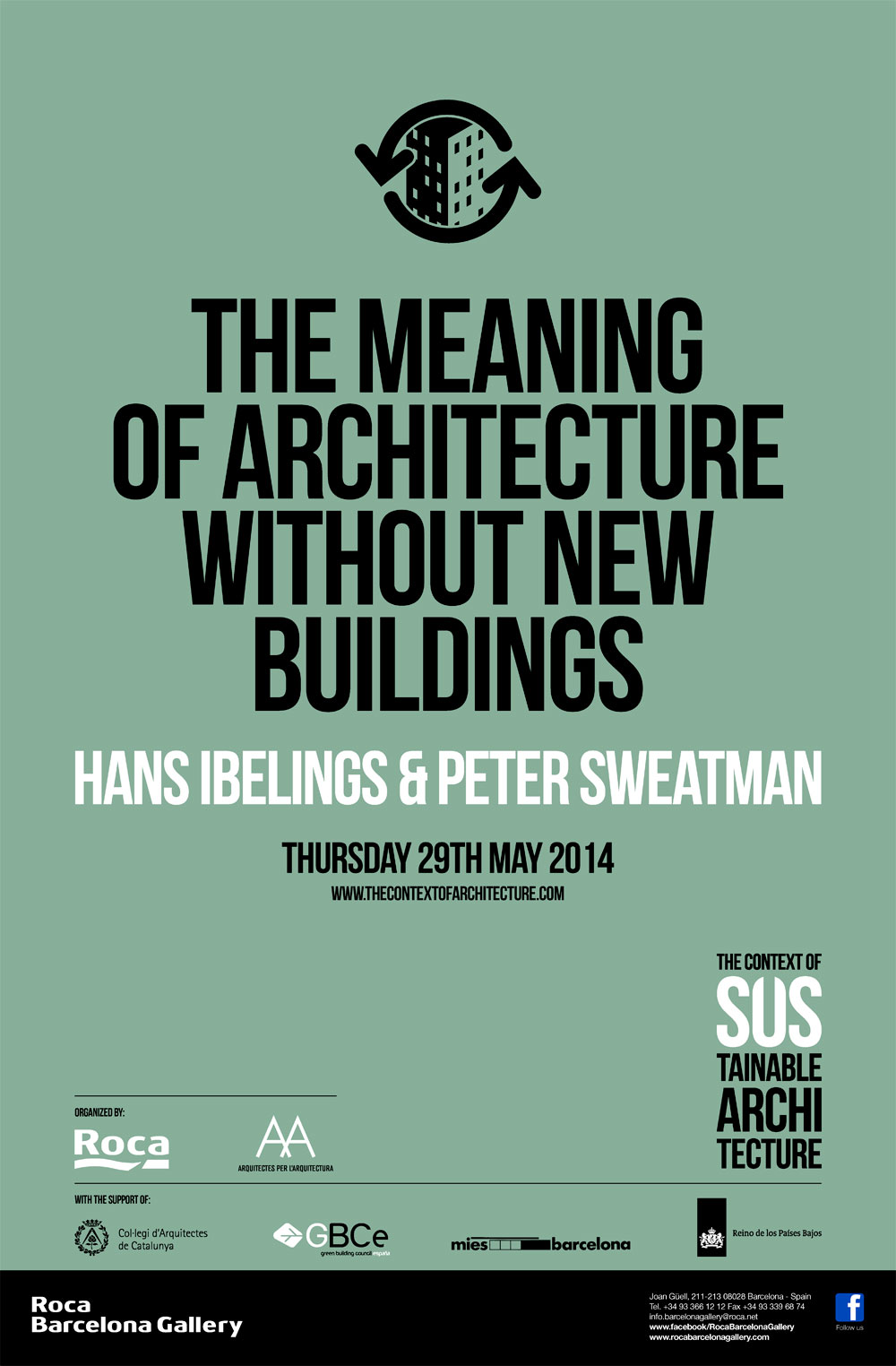 The meaning of architecture without new buildings | Hans Ibelings & Peter Sweatman | The Context of Sustainable Architecture