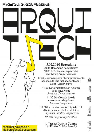 Programa ArquiTech en Barcelona | ACÚSTICA