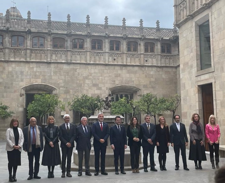 Jaume Collboni Participa En Lacte De Signatura Del Conveni Per A La