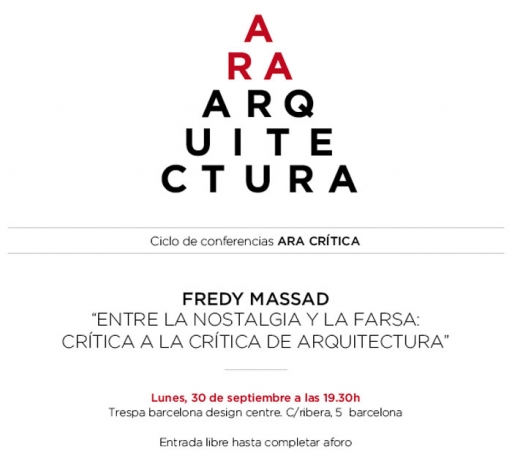Conferència de Fredy Massad al Trespa Design Centre