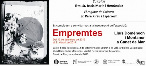 Empremtes: Lluís Domènech i Montaner a Canet
