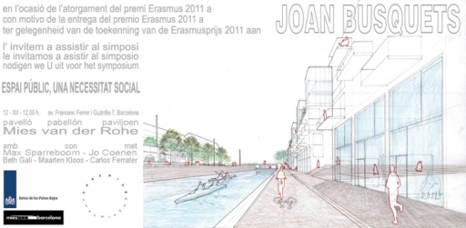 Debat sobre l’espai públic al pavelló Mies Van der Rohe