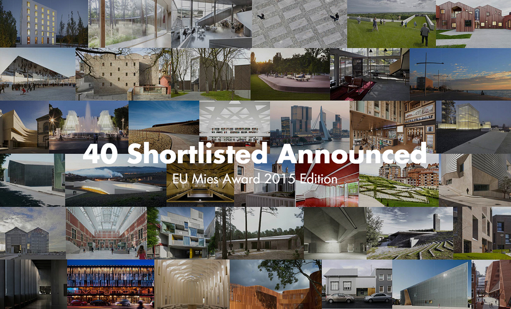 S'anuncien les 40 obres seleccionades del Premi Mies van der Rohe 2015