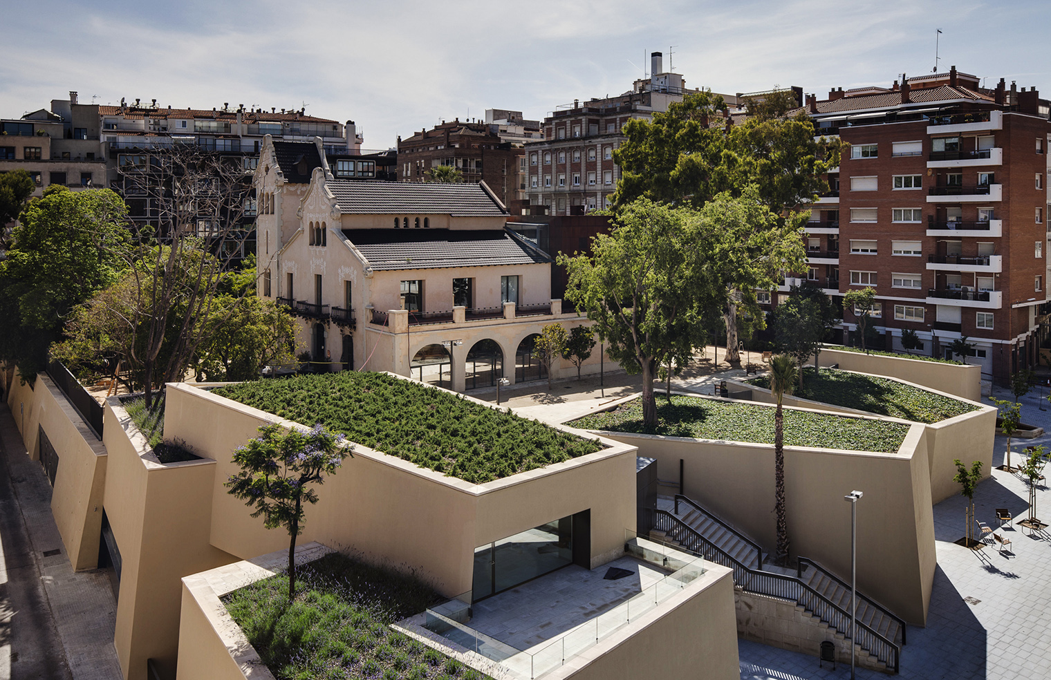 La Biblioteca Sant Gervasi-Joan Maragall, de BCQ Arquitectes, guanya el Premi Ciutat de Barcelona d'Arquitectura 2015