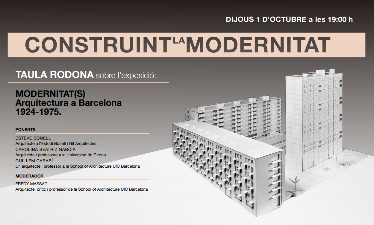 ‘Construyendo la Modernidad’, un debate para comprender la arquitectura en el período moderno en Barcelona