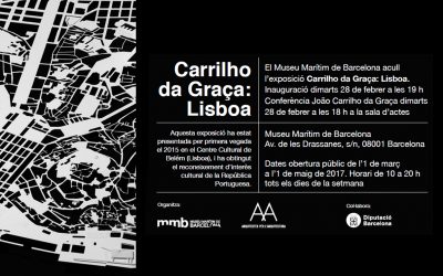 Conferència i inauguració de l’exposició ‘Carrilho da Graça: Lisboa’ al Museu Marítim de Barcelona