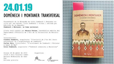 Domènech i Montaner transversal | dijous 24. 01.19