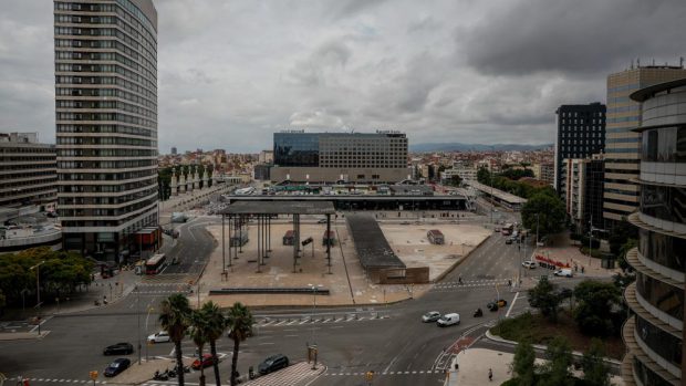 La plaza Països Catalans tendrá menos tráfico y será más verde