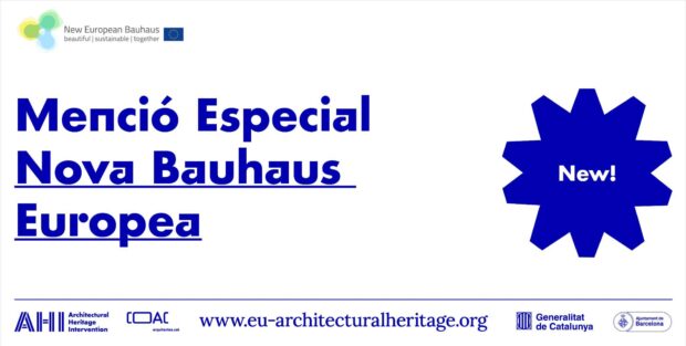 El Premi Europeu AHI incorpora la menció especial “Nova Bauhaus Europea” a la seva 6a edició