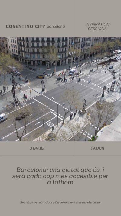 Barcelona: una ciutat que és, i serà cada cop més accesible per a tothom