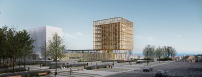 Arquitectura Anna Noguera + AIA Activitats Arquitectoniques, socis d’AxA, guanyen el 1r premi del concurs del nou edifici de l’Agència de la Salut Pública de Barcelona