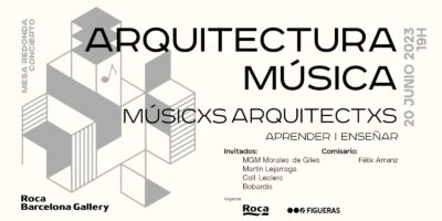 Arquitectura Música. Músicxs arquitectxs