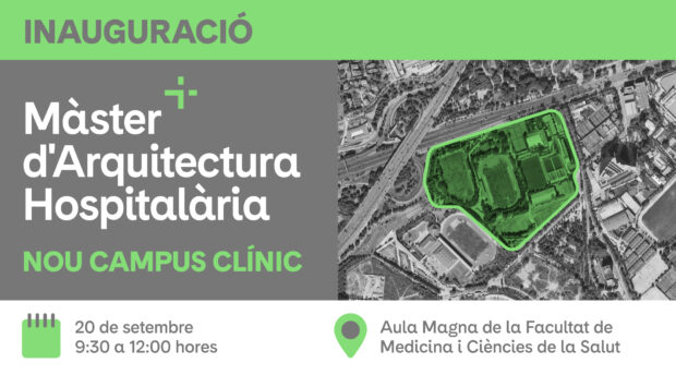 Inauguració del Màster d’Arquitectura Hospitalària | Nou Clínic de Barcelona