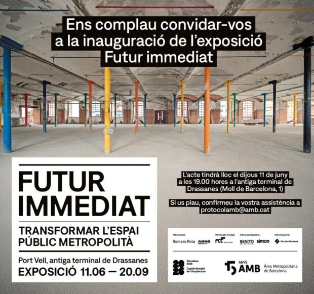 Exposició ‘Futur immediat: transformar l’espai públic metropolità’, de l’AMB