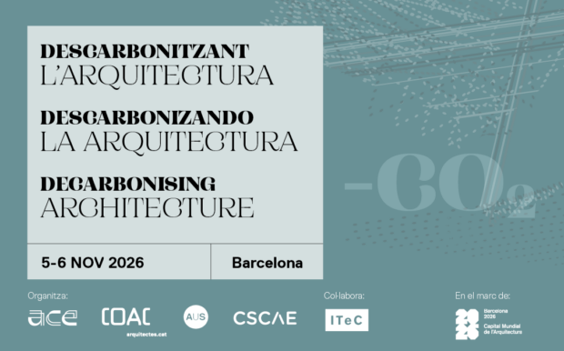 Save the date | 5a Jornada ‘Descarbonitzant l’Arquitectura’